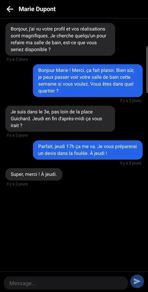 La messagerie